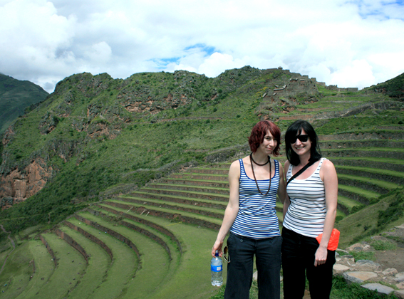 Louise & Sarah visit Machu Picchu